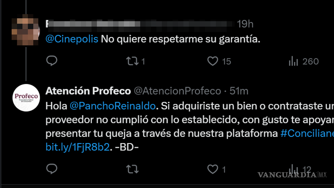 $!‘Garantía Cinépolis’ desata caos en redes; usuarios exigen la intervención de Profeco para reembolso de Emilia Pérez