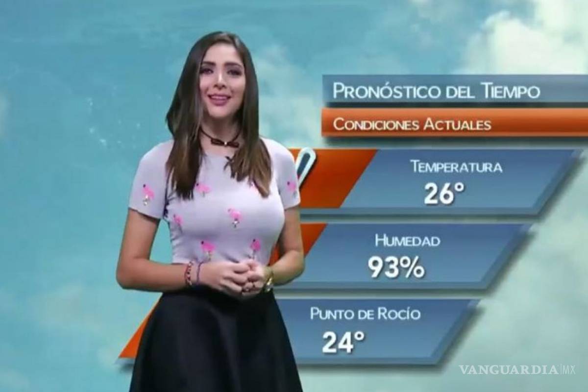 'Chica del clima' renuncia a candidatura de diputada federal en Tamaulipas