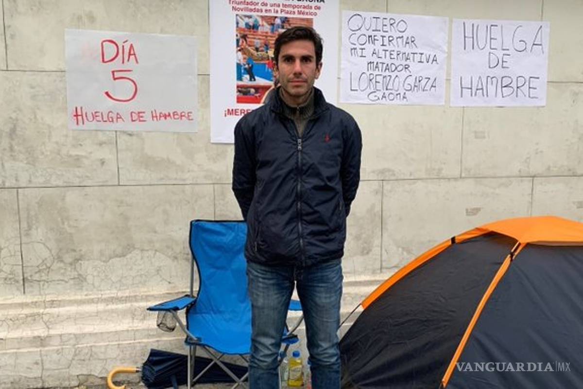 Torero hace huelga de hambre en la Plaza México y no le dan la oportunidad