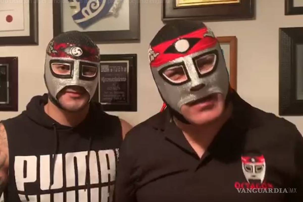 Triple A presenta a 'Octagón Jr' y el original pide no dejarse engañar