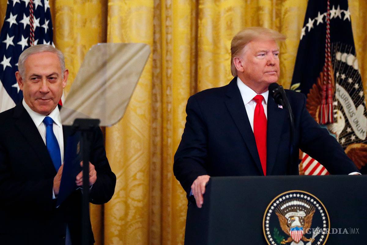 Trump presenta su plan de paz para resolver el conflicto entre Israel y Palestina; lo llama 'el acuerdo del siglo'