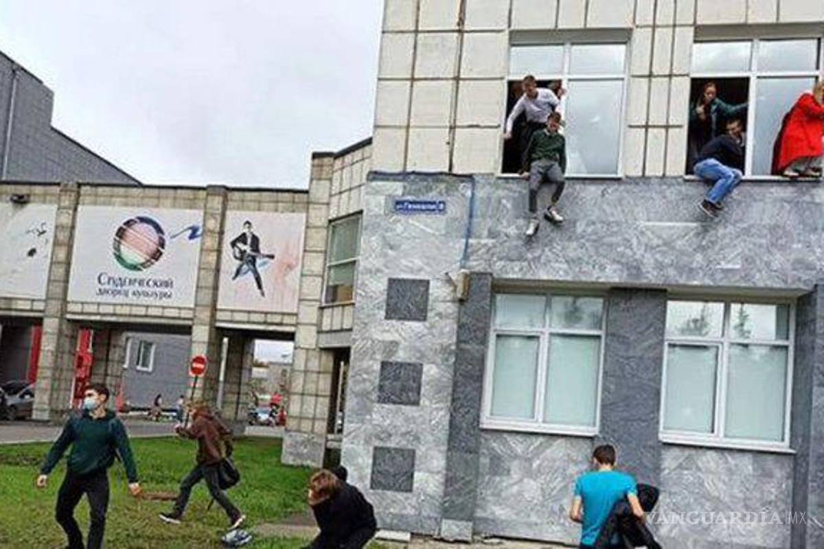 Estudiante asesina 9 personas en tiroteo dentro de una universidad de Rusia (videos)