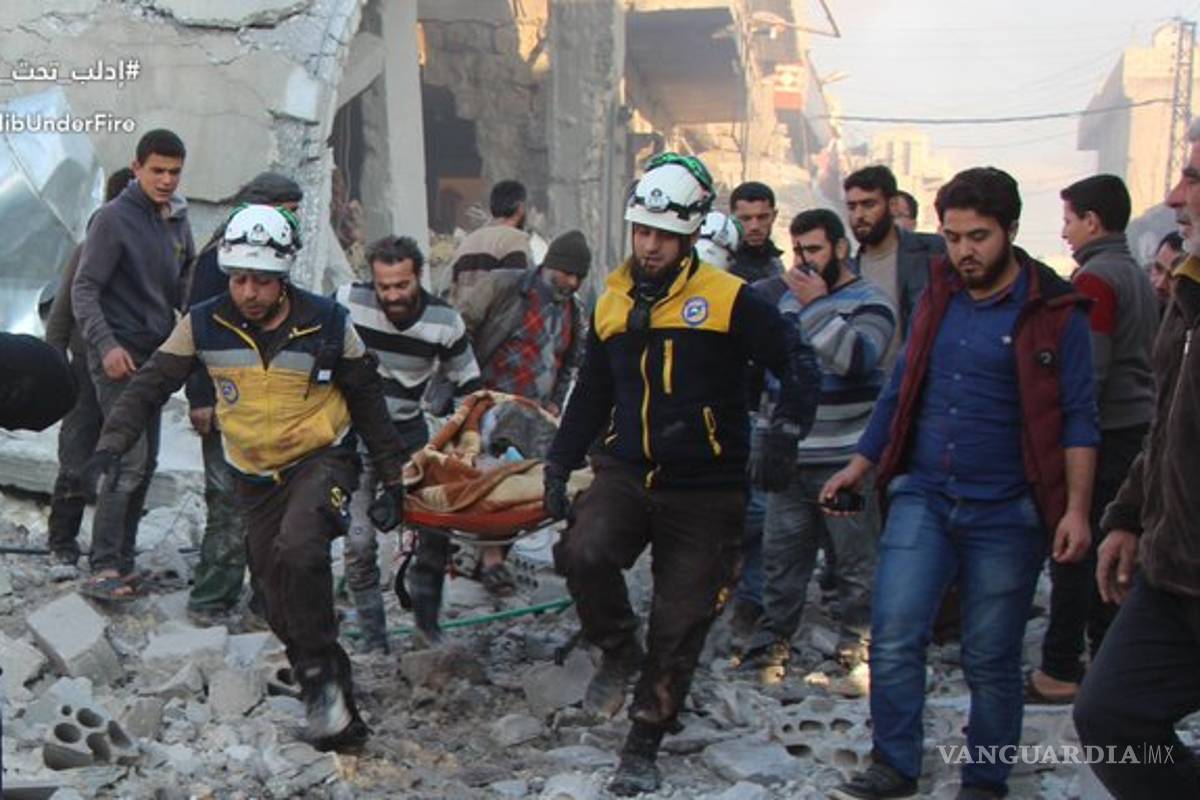 Reportan muerte de 20 civiles, incluidos 8 niños en bombardeos rusos contra Siria