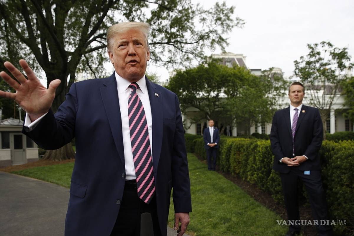 Trump declara que ‘dentro de un tiempo’ EU publicará informe sobre los orígenes del coronavirus