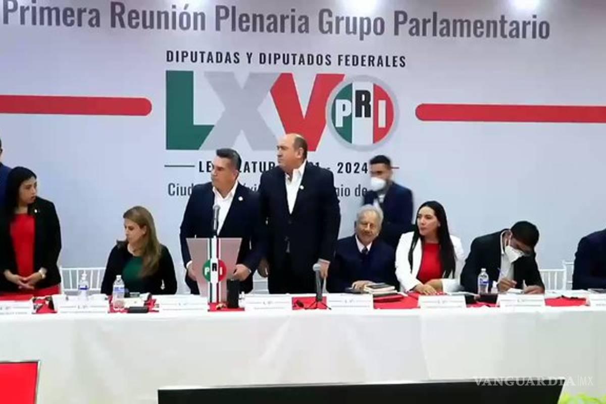 Rubén Moreira, coordinador del PRI en la Cámara de Diputados