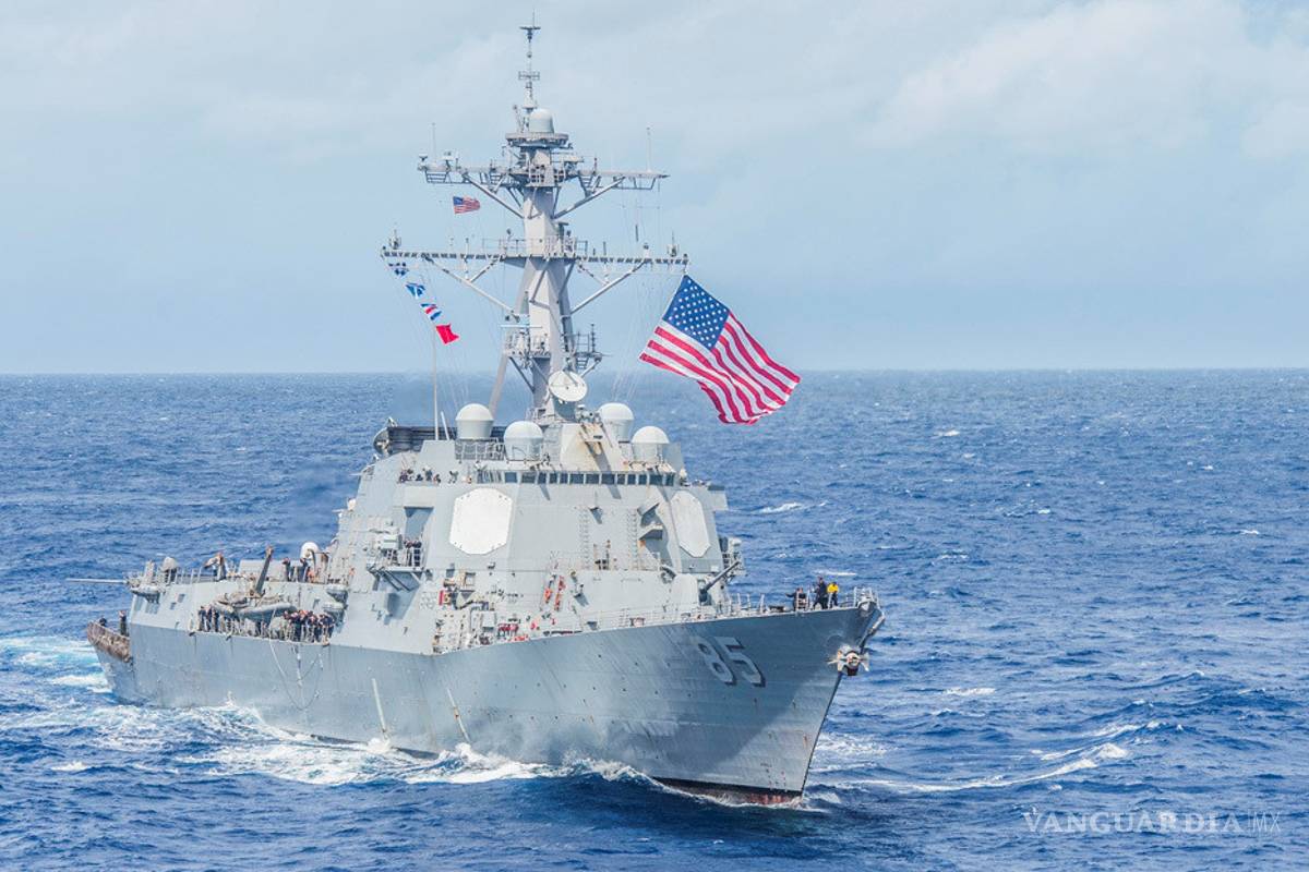 Advierten posible guerra entre EU y China por accidente en el mar Meridional