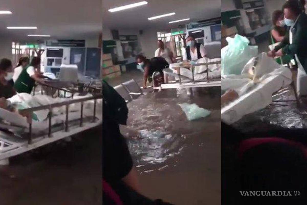 Se inunda IMSS de Tula, en Hidalgo, reportan 10 pacientes muertos
