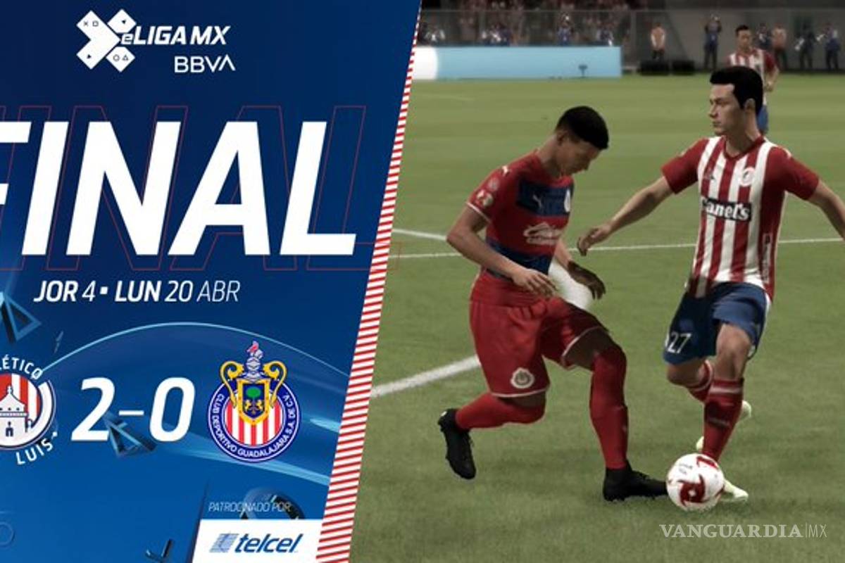 Chivas sigue en crisis en la eLiga MX; ahora fue víctima del San Luis