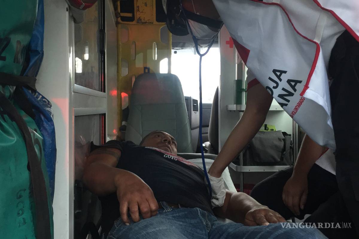 Arrolla a repartidor en calle de Saltillo, ‘porque no lo vio’