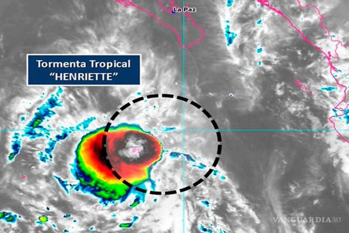 Se forma tormenta tropical Henriette en costas del Pacífico