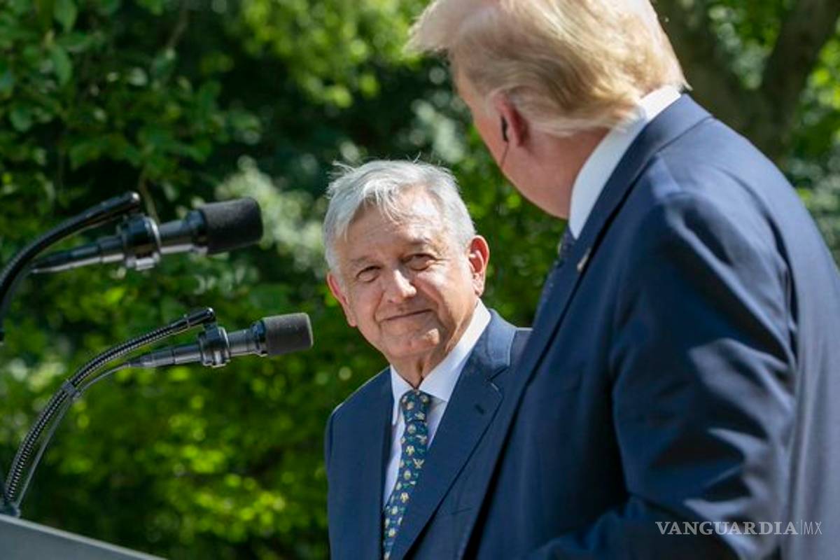 Trump le agradece a AMLO por usar soldados para 'proteger su frontera'