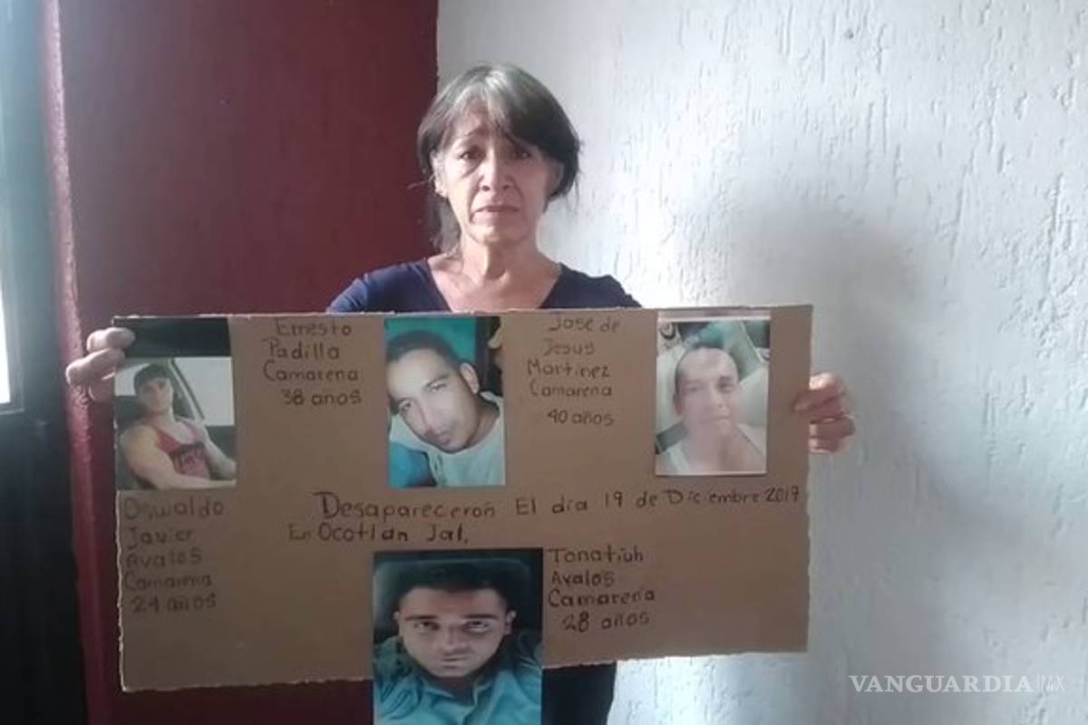 Para encontrar a sus cuatro hijos pide ayuda al “Mencho”