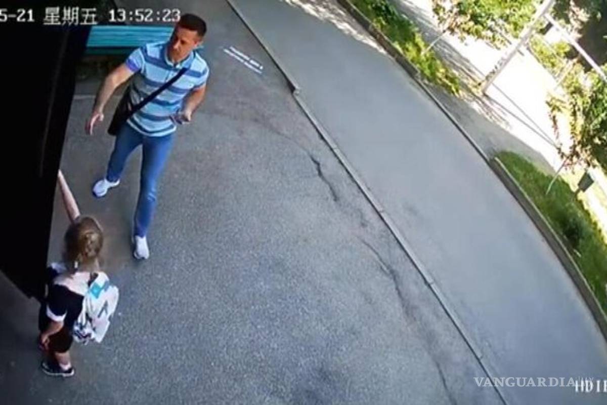 Pedófilo siguió a niña hasta su casa, ella logró escapar (video)