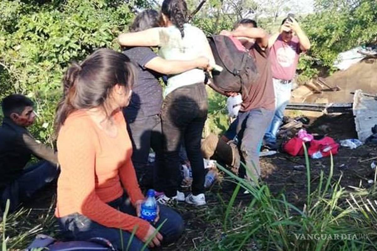 Sube a 81 la cifra de migrantes heridos tras volcadura de camión en Veracruz