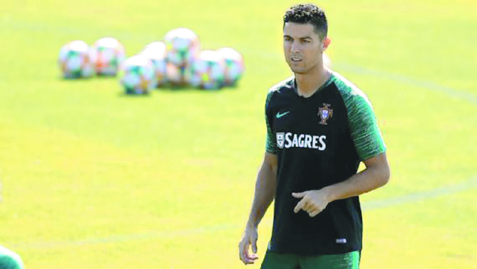 Cristiano Ronaldo no tiene un permiso especial para entrenar