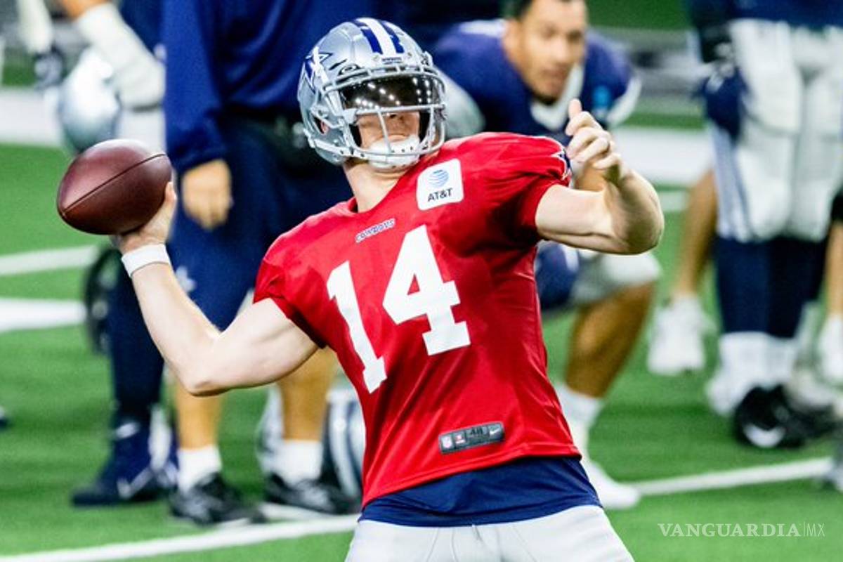 Dalton regresó a los entrenamientos con los Cowboys