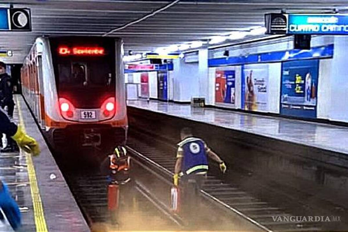 Asesinato y suicidio en Metro Hidalgo; joven arrollada por tren fue empujada por ex celoso