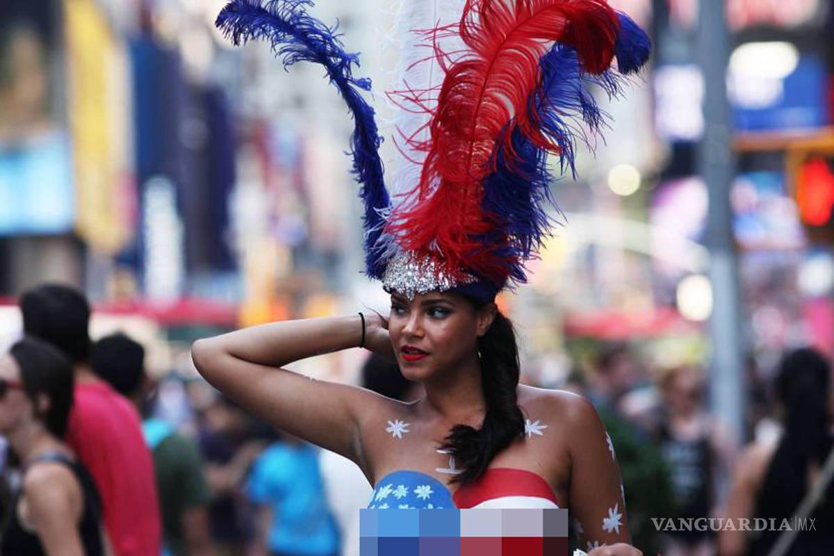 Las ‘desnudas’ de Times Square desatan la polémica