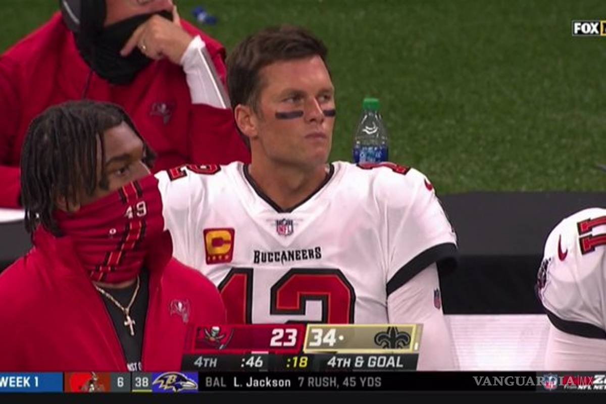 Tom Brady pierde en su presentación con los Buccaneers