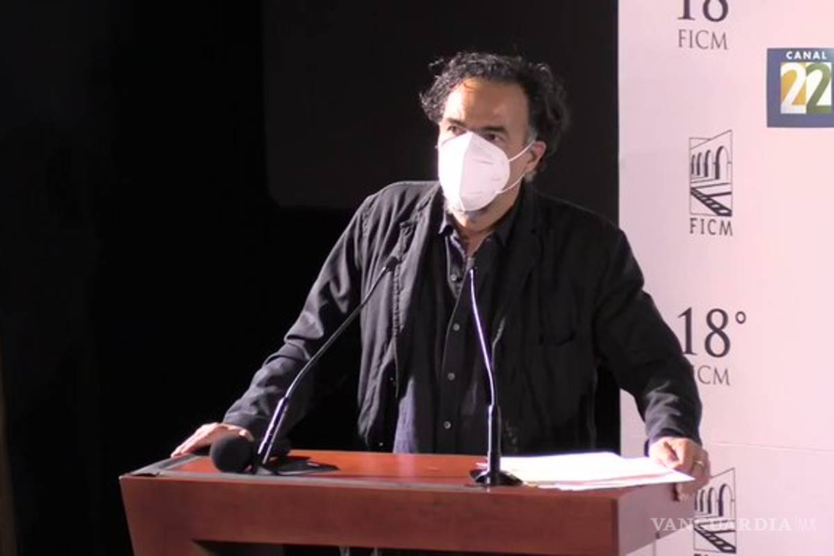 Aunque el guión sea bueno, con un mal director será una mala película: Iñárritu sobre políticas del gobierno