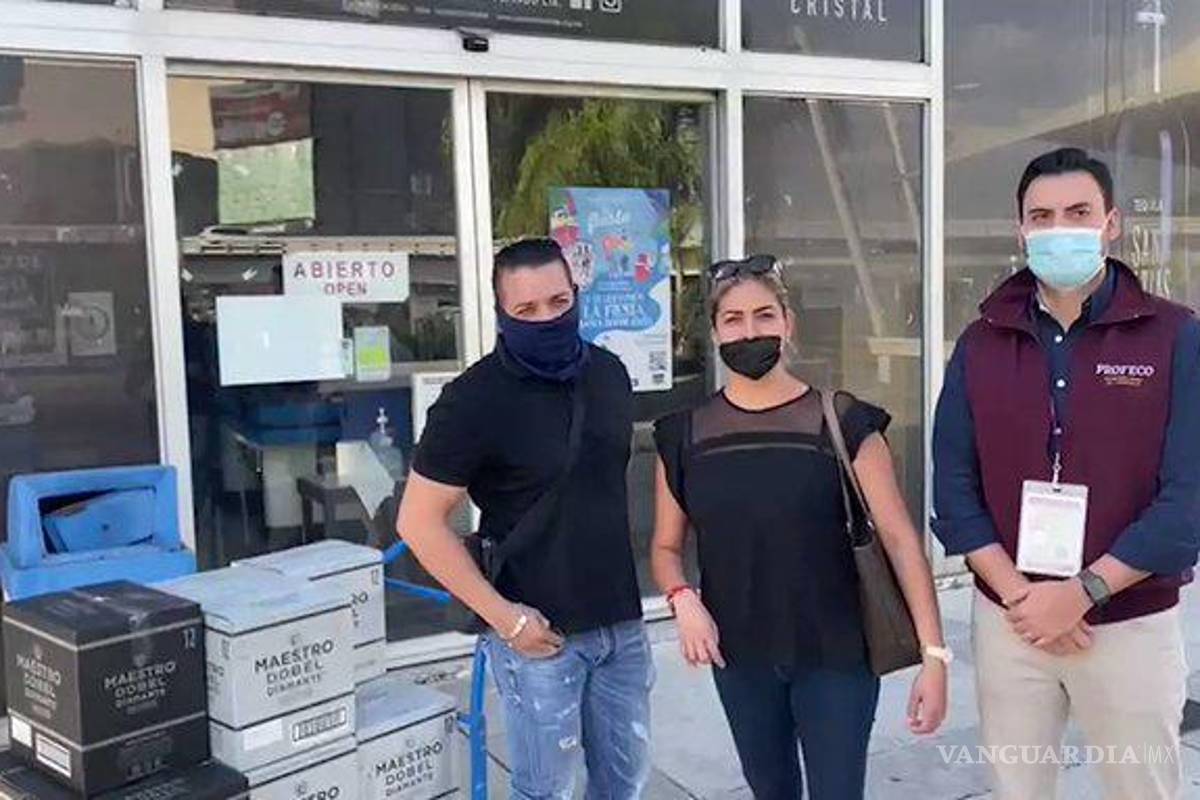 Profeco hace que tienda venda 216 botellas de tequila a pareja