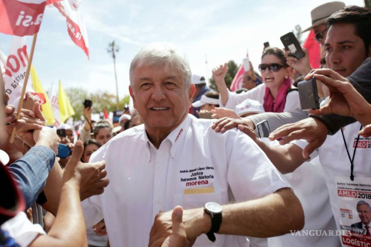 Soldados, marinos y migrantes votarán por mí: AMLO