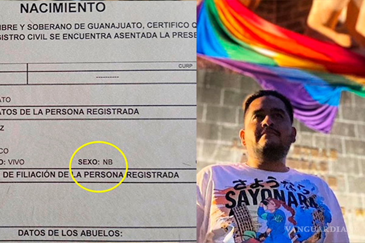 ¡Histórico! entregan en México primer acta de nacimiento a persona ‘no binaria’