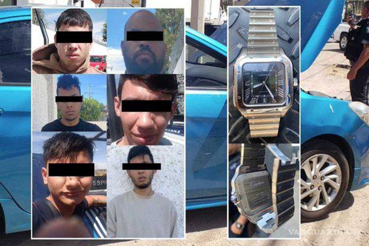 Detienen a banda de venezolanos dedicada a robar relojes de lujo, en León