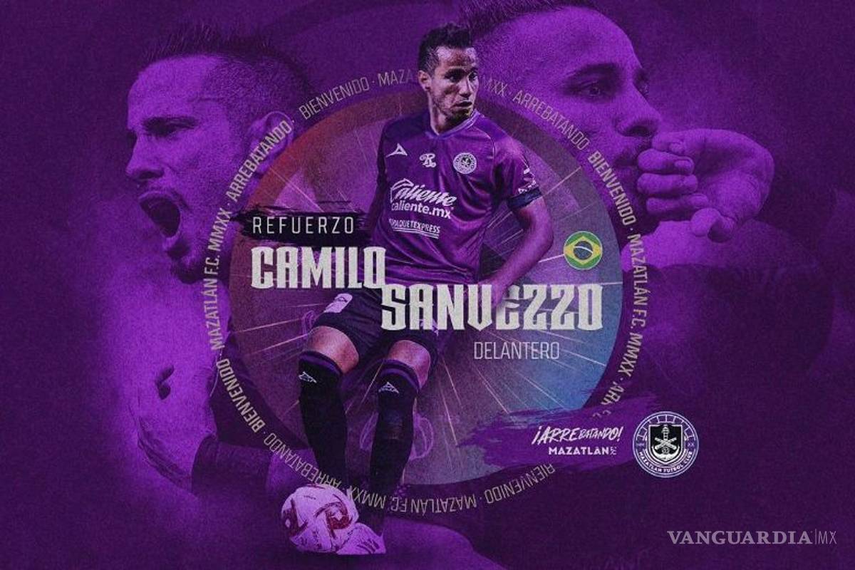 Camilo Sanvezzo llega como refuerzo a Mazatlán