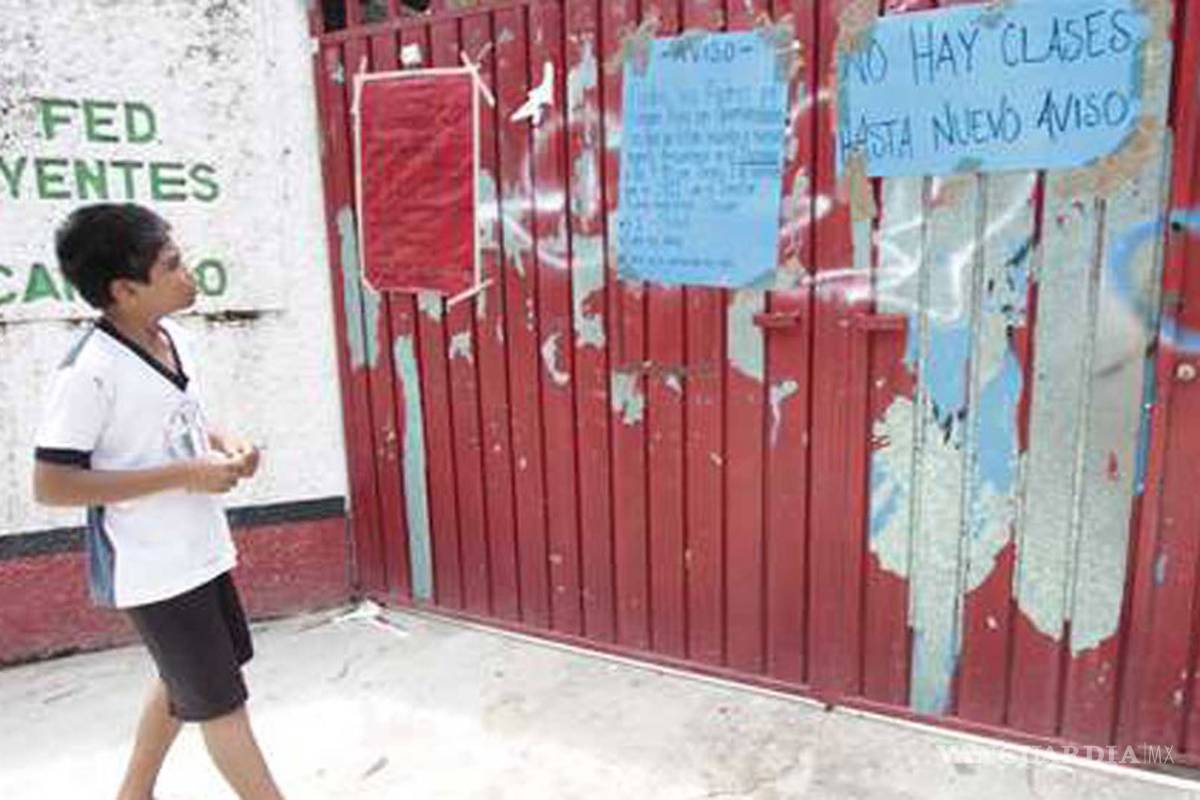 Cierran ocho escuelas en Acapulco por inseguridad