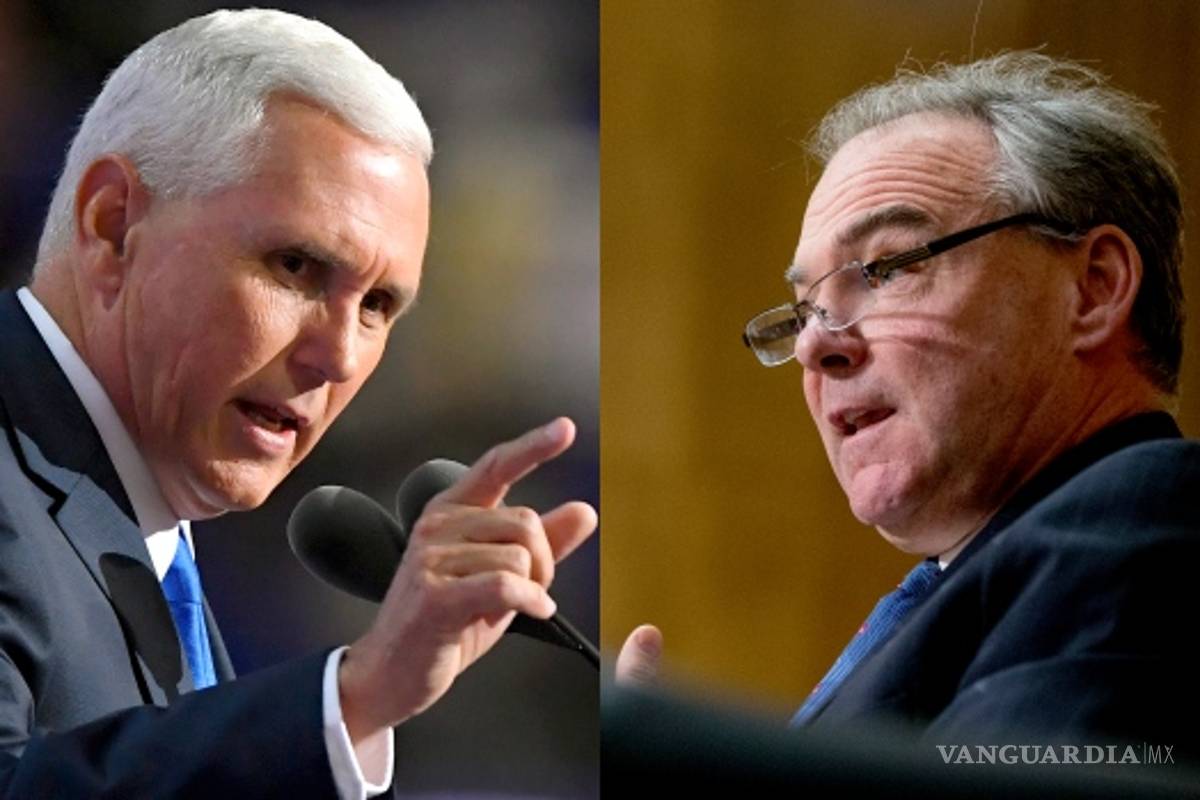 Pence lució en el debate de vicepresidentes, pero Tim Kaine fue más efectivo