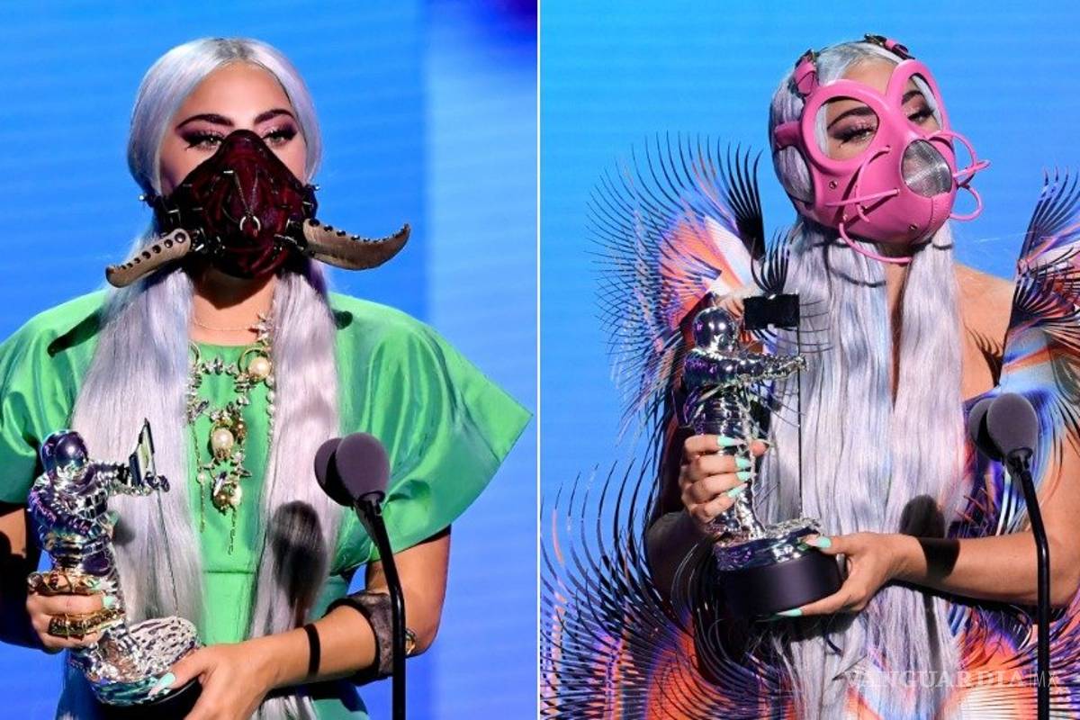 Lady Gaga reivindica los cubrebocas... ¡Y tiene los modelos más originales!