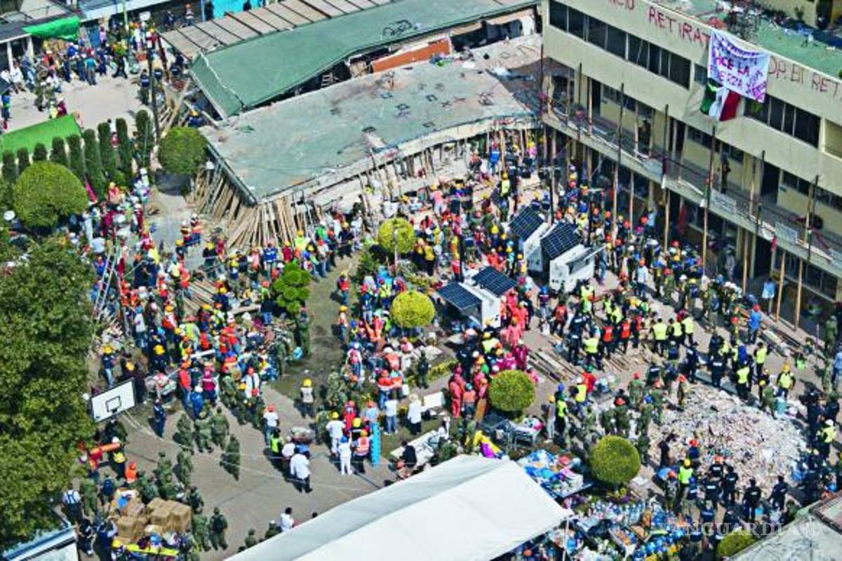 No hay 'Frida Sofía' en colegio Rébsamen, dice la Marina; Televisa se defiende de críticas