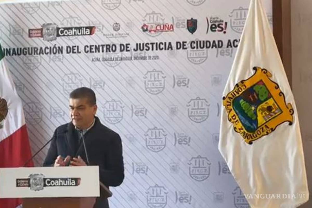 Inauguran nuevo Centro de Justicia en Ciudad Acuña, Coahuila