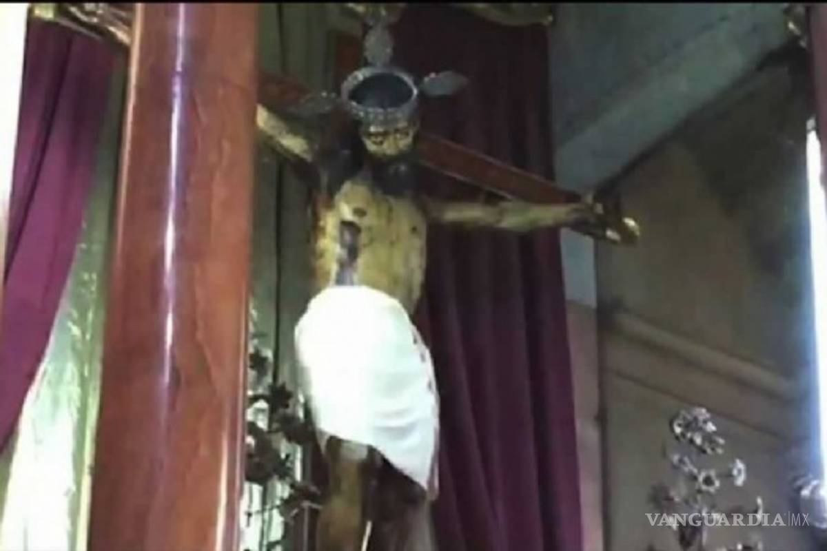 Niega Obispo Vera que Santo Cristo abrió los ojos