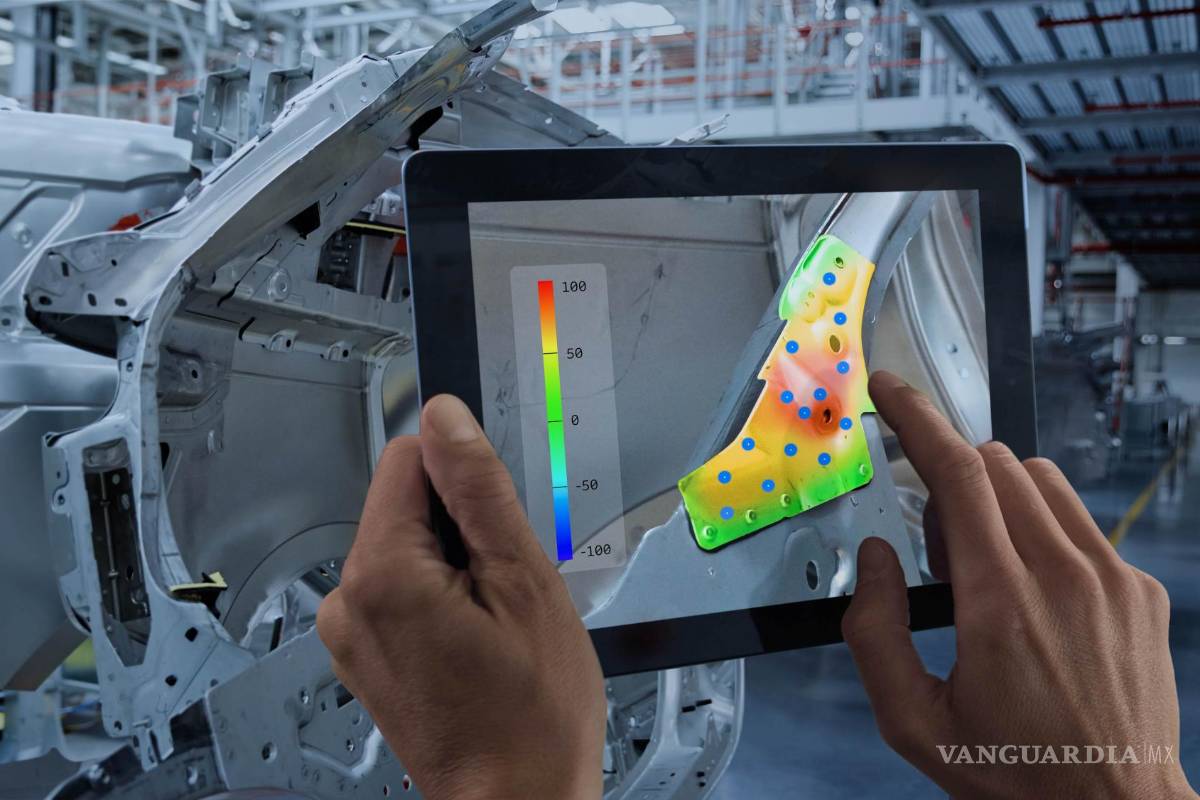 $!Inspección visual de una pieza industrial mediante ‘app’ de RA.