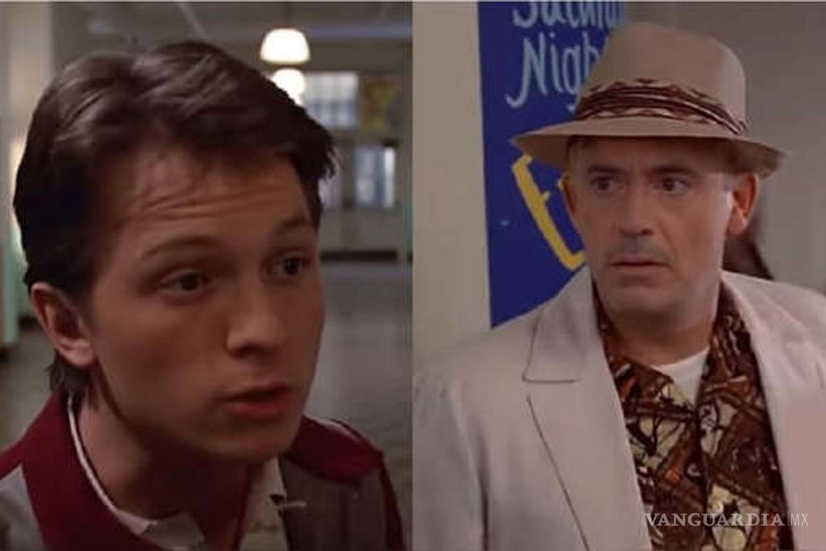 Los nuevos 'protagonistas' de 'Volver al Futuro', son Tom Holland y Robert Downey Jr.