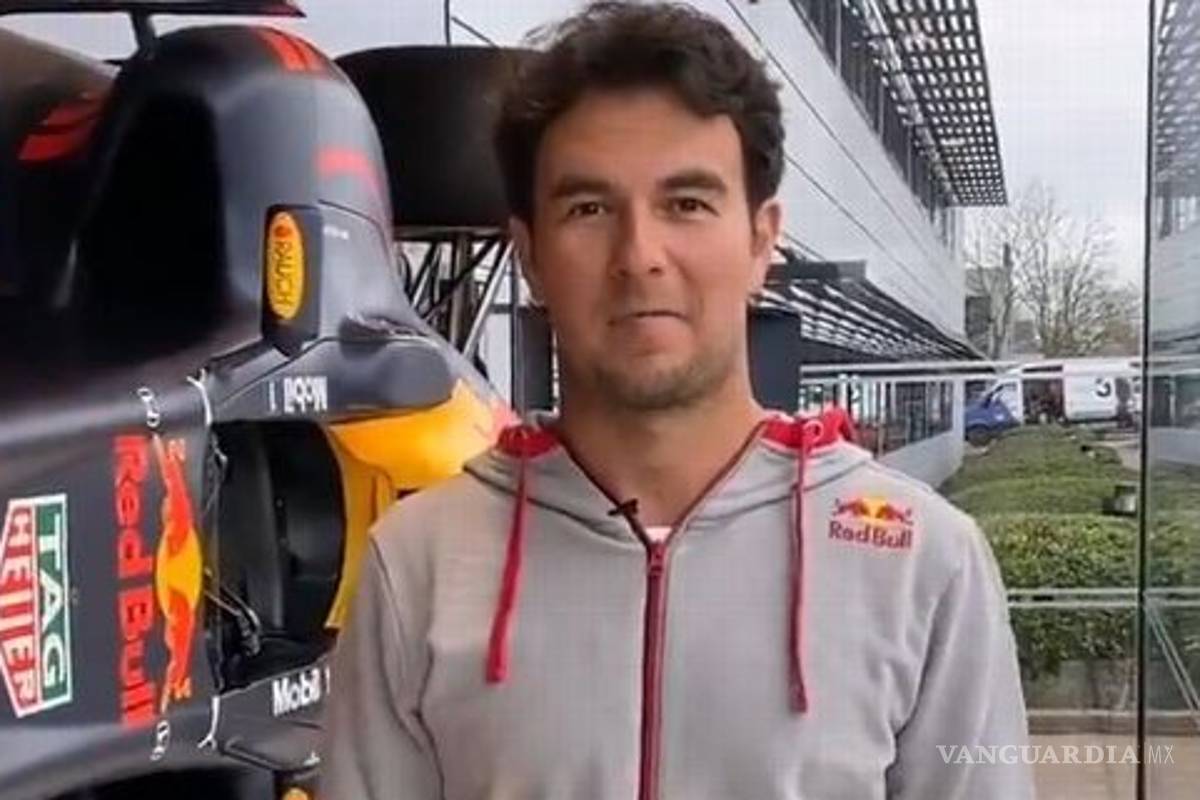 Así luce 'Checo' Pérez como nueva figura de Red Bull