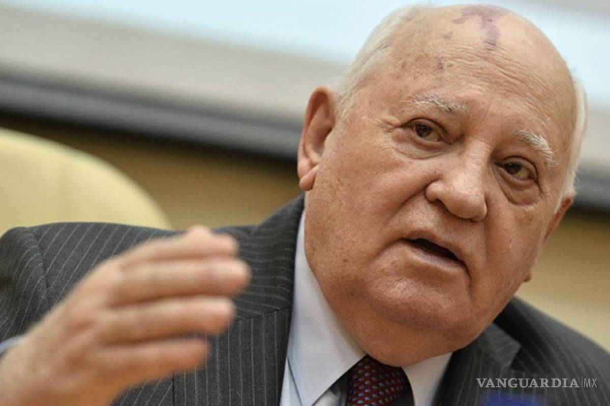 Acusa Gorbachov a la OTAN de belicismo