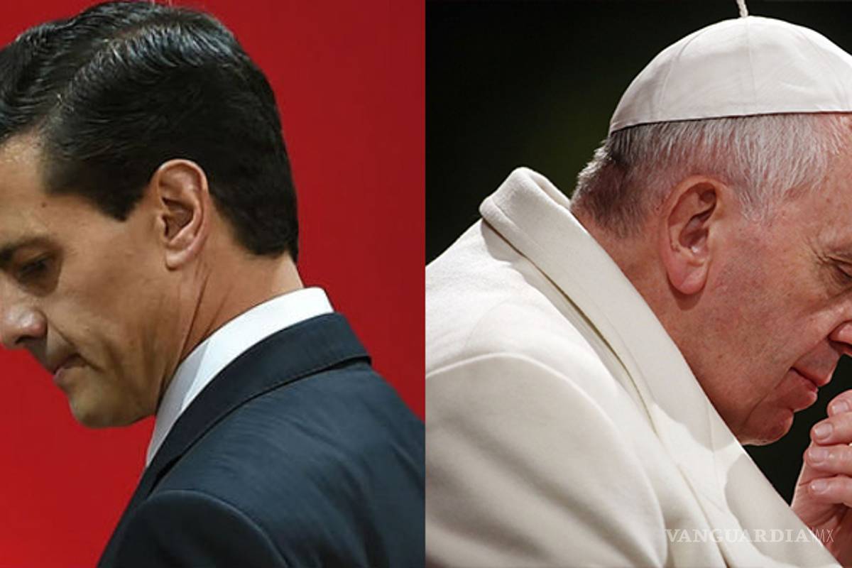 Papa Francisco rechaza una foto con Peña Nieto para mostrarse juntos contra del muro de Trump