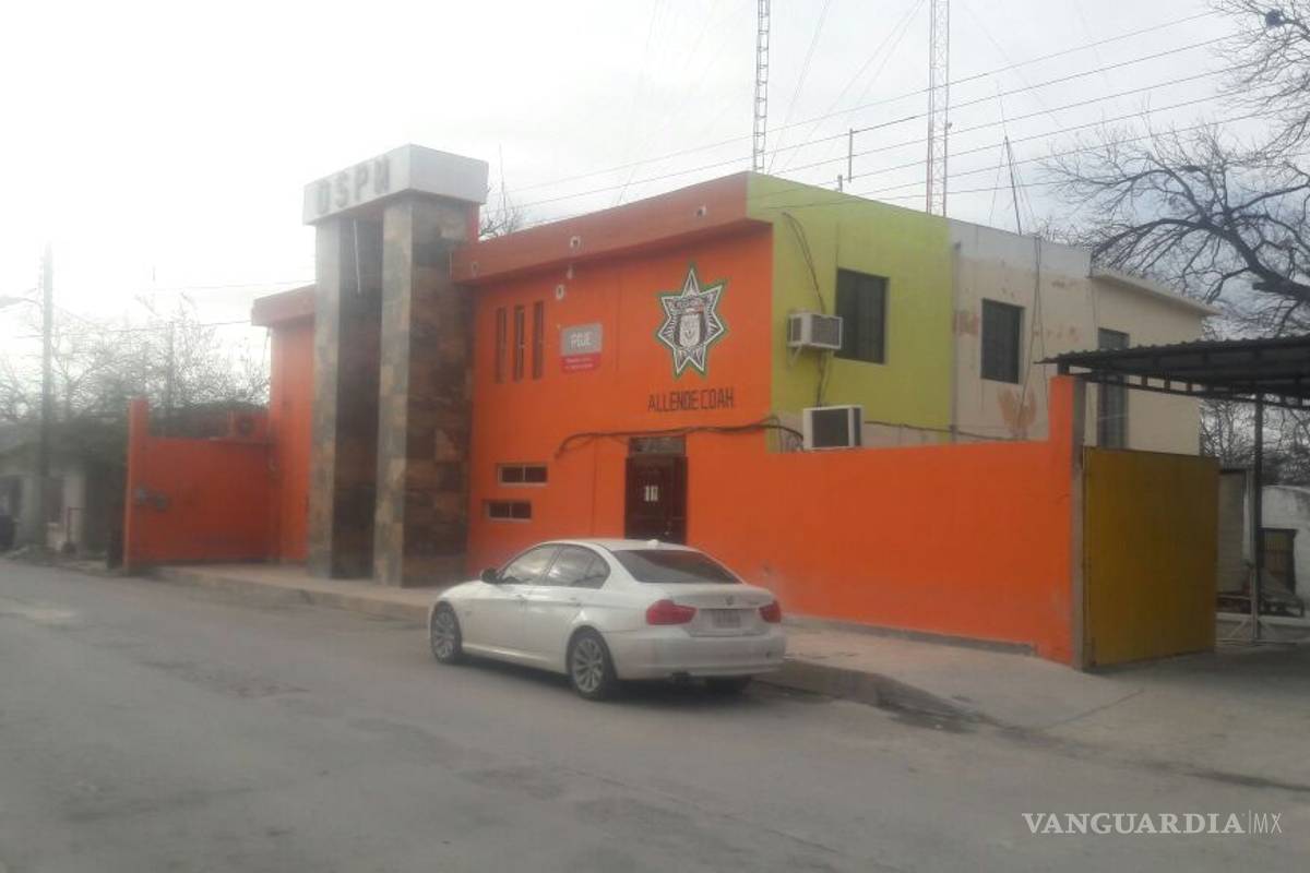 Policía municipal de Allende trabajará sin armas hasta que sean certificados