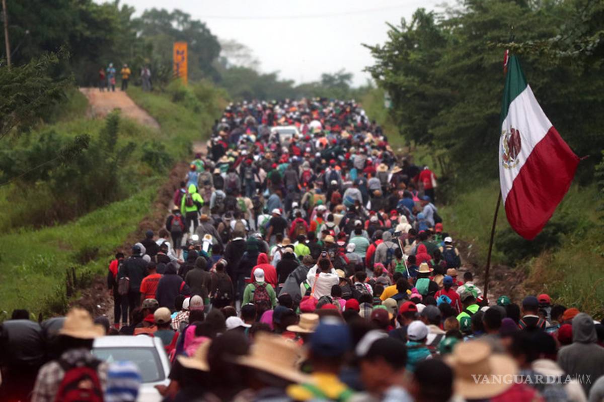 Llegan a CDMX mil 200 migrantes; esperan hasta 5 mil