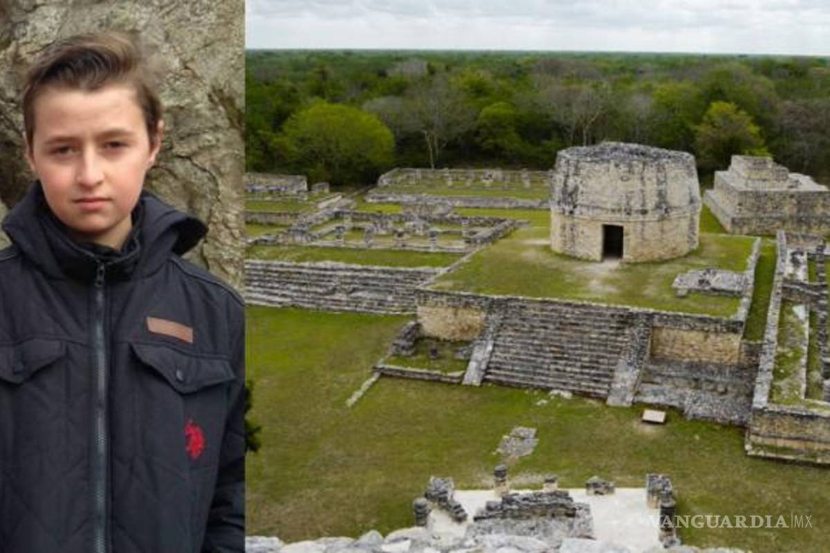 Niño de 15 años descubre ciudad Maya