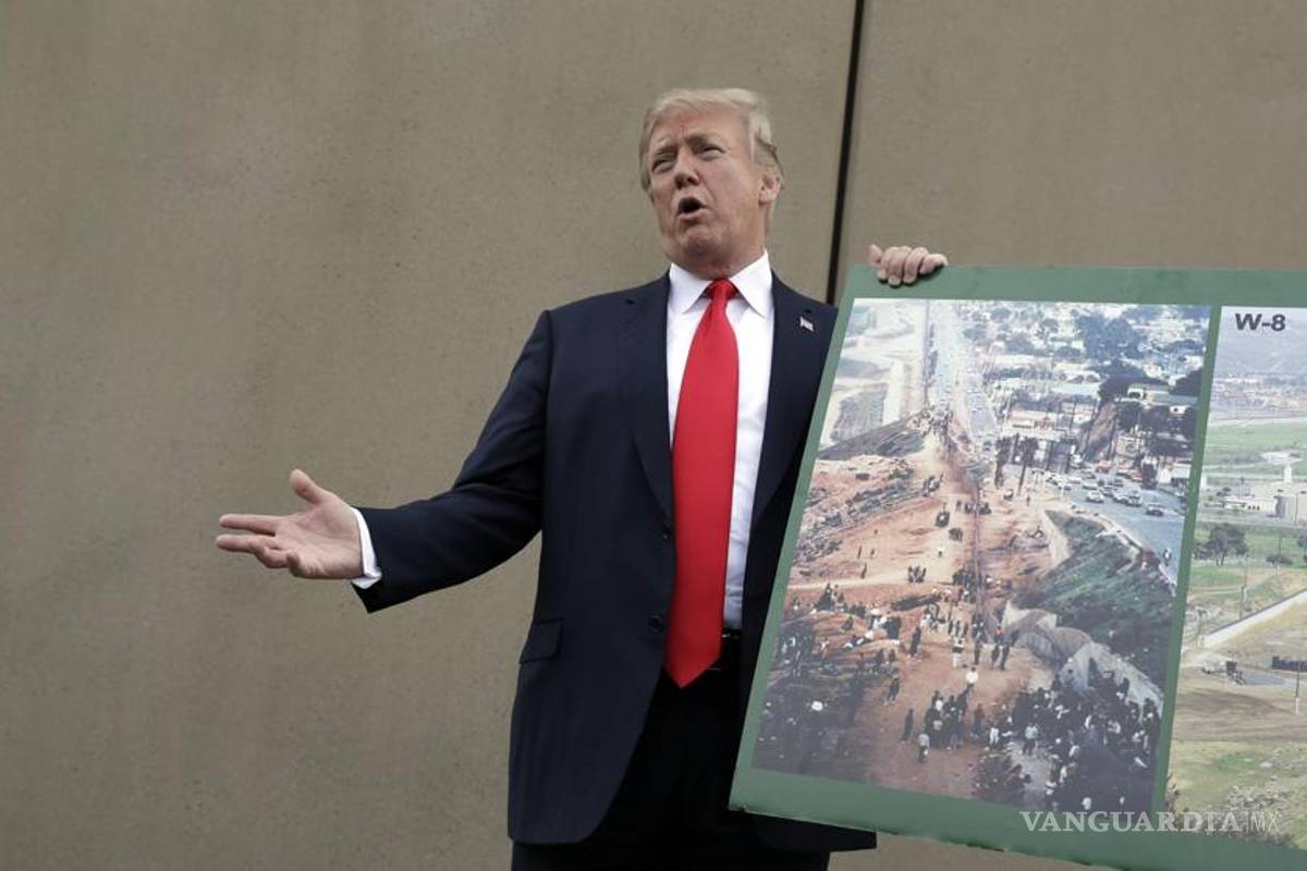 Asegura Trump que conseguirá fondos para construcción de muro
