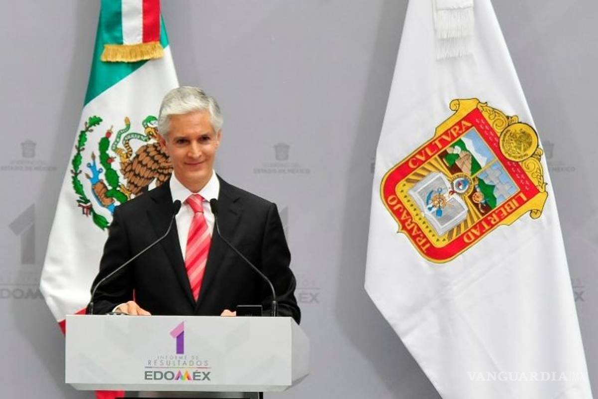 Alfredo del Mazo defiende el NAIM durante Primer Informe de Gobierno