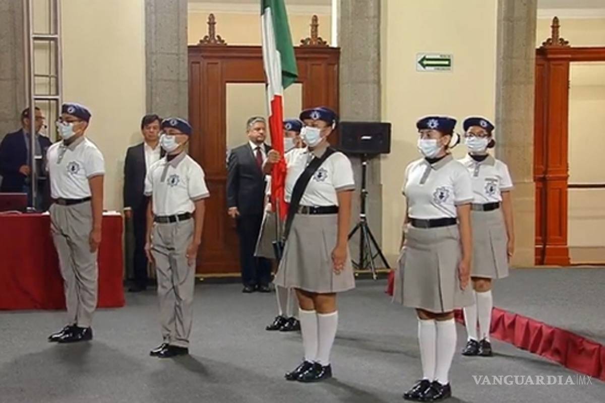 AMLO encabeza ceremonia por inicio del Ciclo Escolar 2020-2021