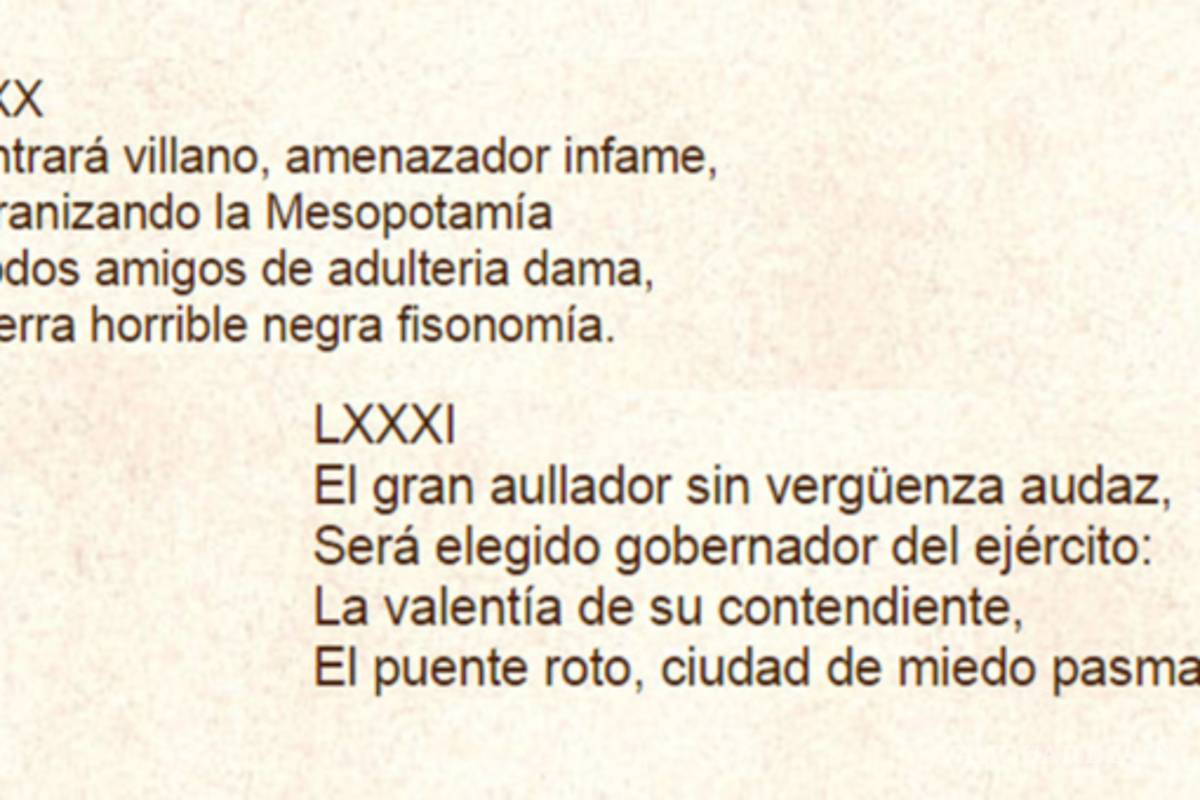 $!¿Nostradamus predijo que Donald Trump ganaría?