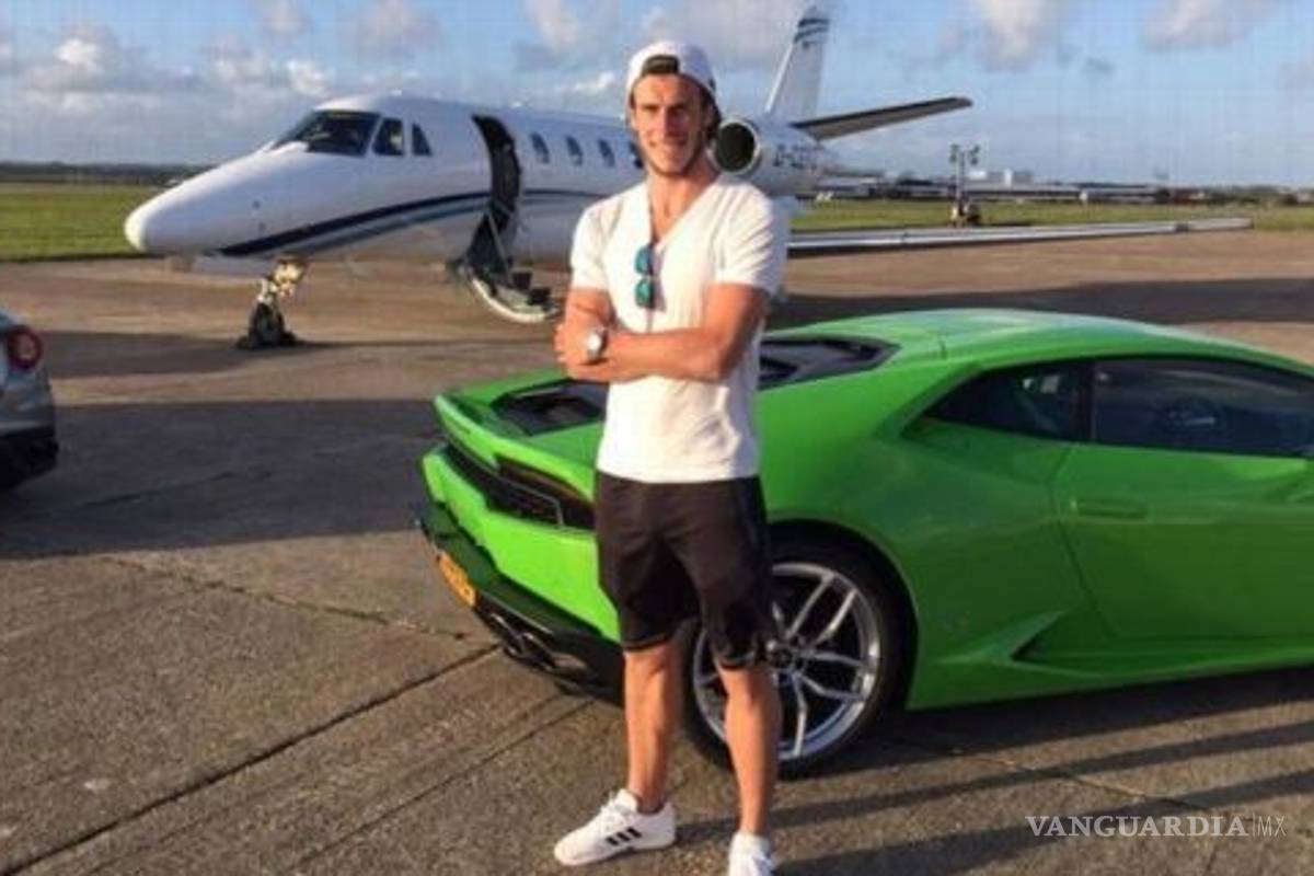 Gareth Bale invierte su salario en golf, coches y jets