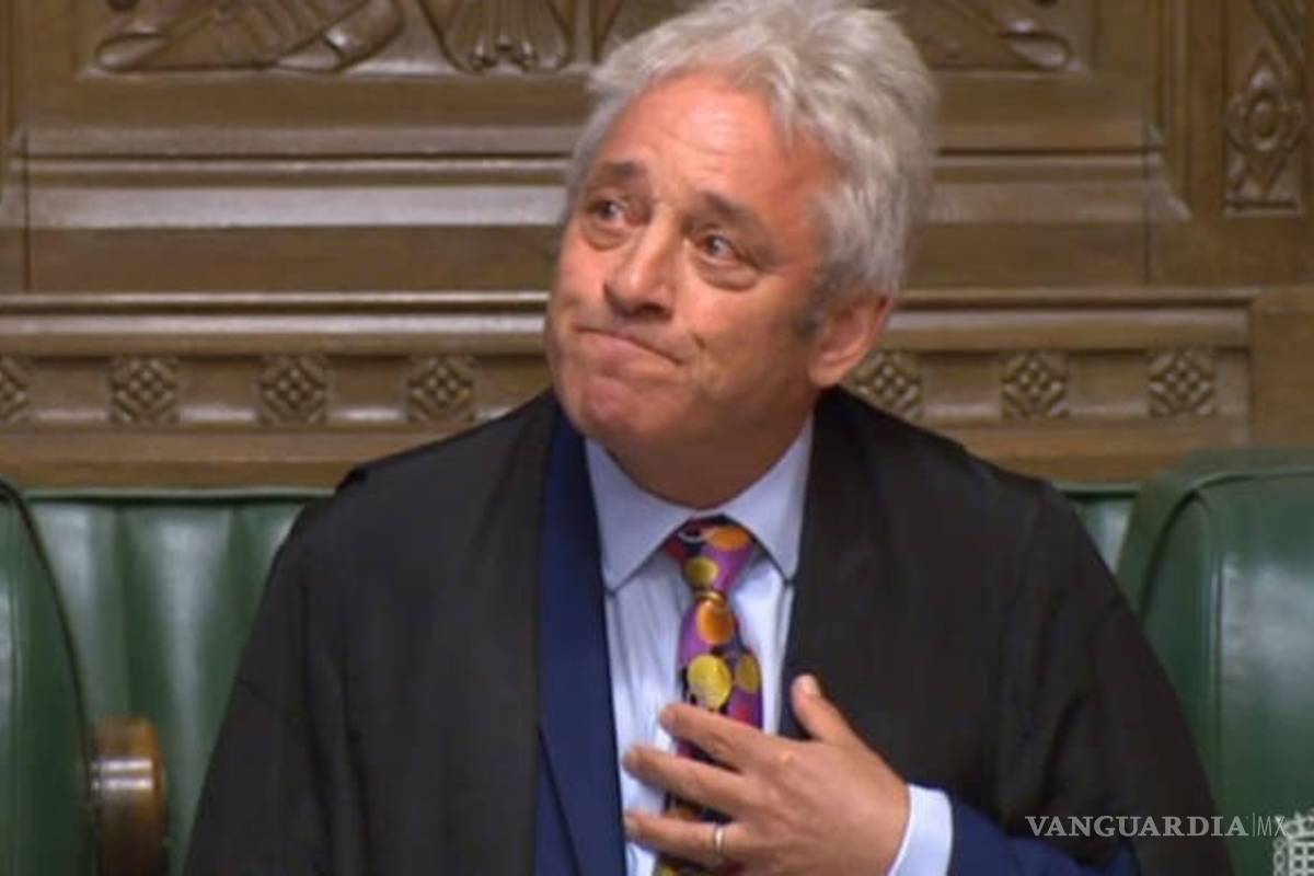 Presidente del Parlamento británico, John Bercow presenta su renuncia