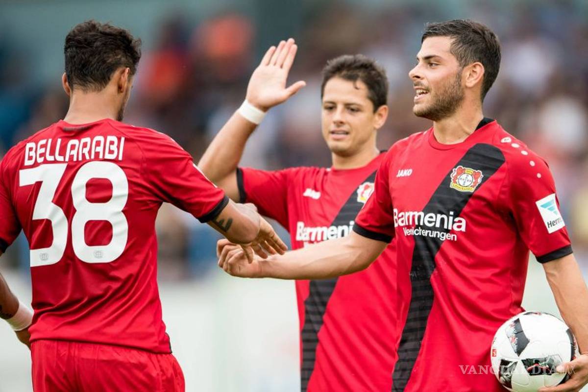 Costosa derrota de 'Chicharito' y el Leverkusen